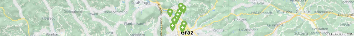 Kartenansicht für Apotheken-Notdienste in der Nähe von Andritz (Graz (Stadt), Steiermark)